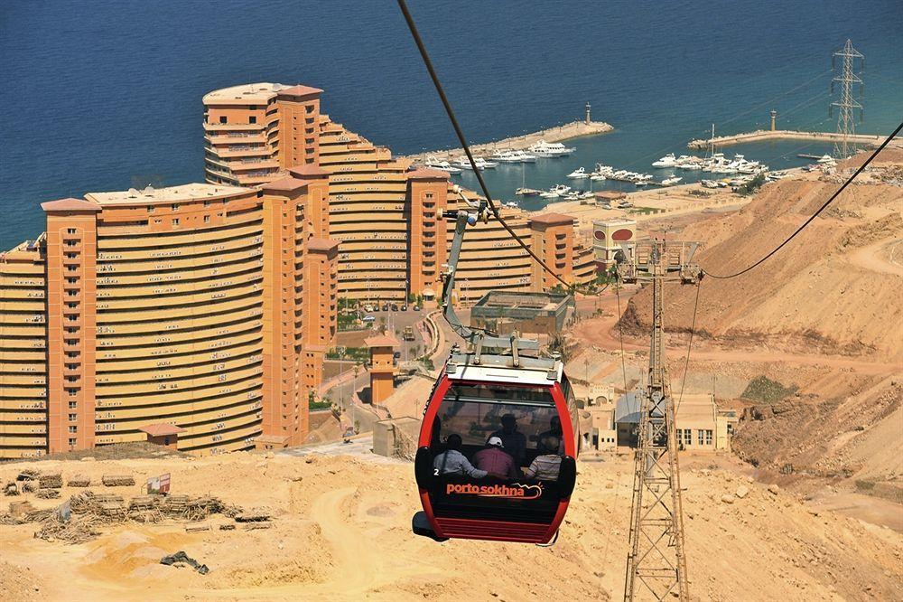 Porto Sokhna Pyramids Apartments Powered By Amer-Group Family Only ไอน์ ซกนา ภายนอก รูปภาพ